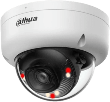 Dahua DH-IPC-HDBW1839E1-A-IL 8MP Entry Smart Dual Light Fixed-focal Dome Network Camera
